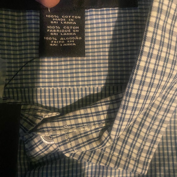 NWT MARC BY MARC JACOBS BLUE CHECK PRNT SUMMER LUX Shirt - Picture 11 of 11